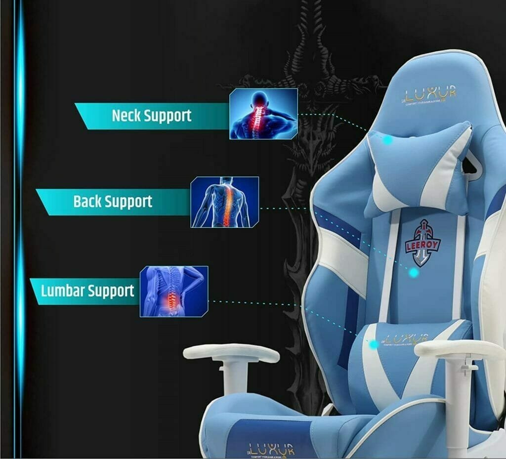 are gaming chairs good for your back?
