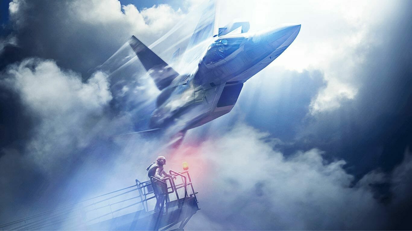 Ace Combat 7 flaying jet